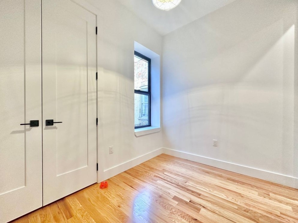 Brooklyn bedroom with large closet