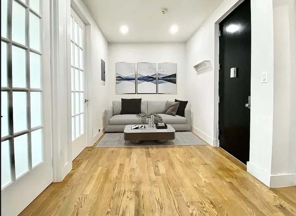 Manhattan living room with natural light