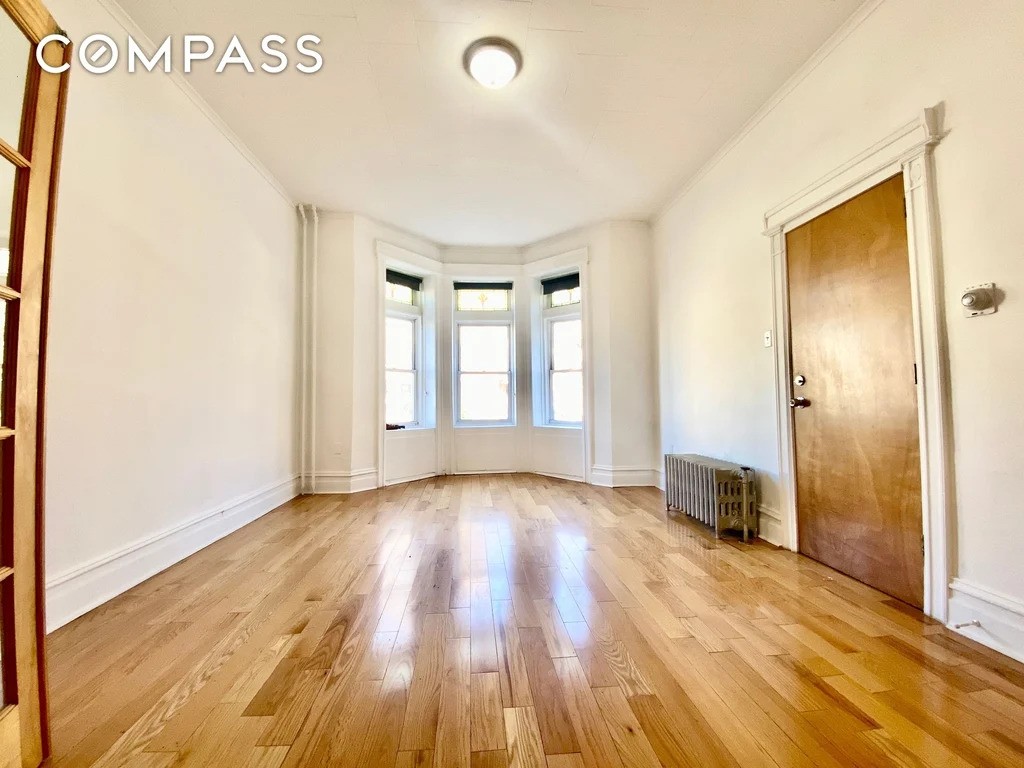 Living room with oversized windows