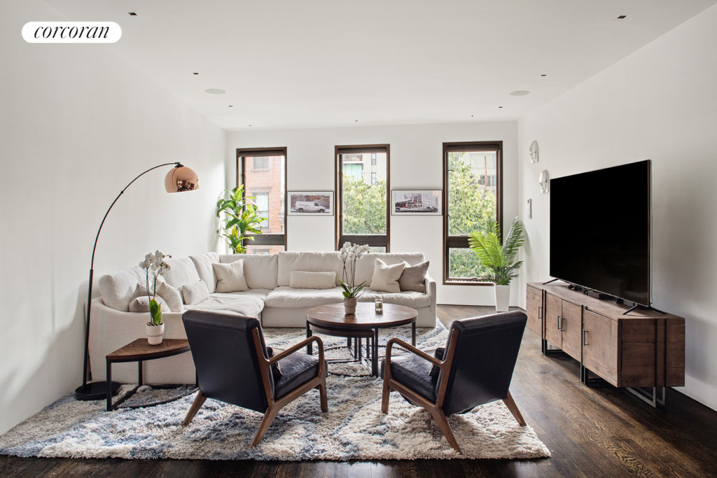 Living room in a Nolita townhouse