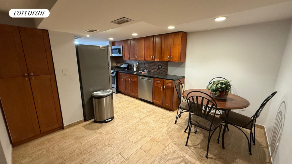 Modern kitchen in a Queens apartment