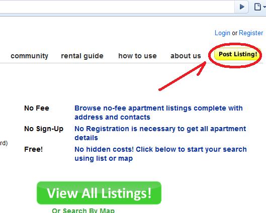 RentHop's new interface allows direct posting